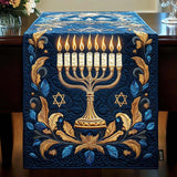 Gekleed Tafellaken - Verlichte Menorah