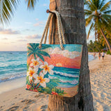 Handgemaakte Strandtas | Tropische Geest