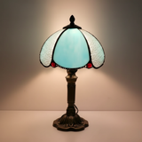 AZURIA | LUXE BLAUWE GLAS LAMP