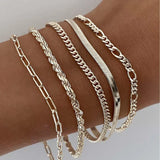 Set van de Ellis Renner armbanden | Goud