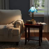 BLUERIS | KLASSIEKE LAMP MET BLOEMBLADVORM