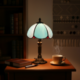 AZURIA | LUXE BLAUWE GLAS LAMP
