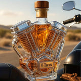 Motor V Twin Whisky Fles