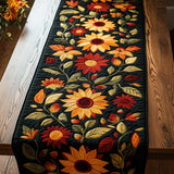 Gevoerde Tafelkleed - Herfst Zonnebloemen
