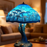 BLUEAURA | Blauwe bureaulamp met een mystieke uitstraling