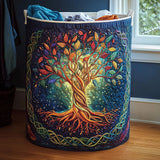 Levensboom | Handgemaakte Wasmand