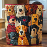 Kleurrijke Honden | Handgemaakte Wasmand