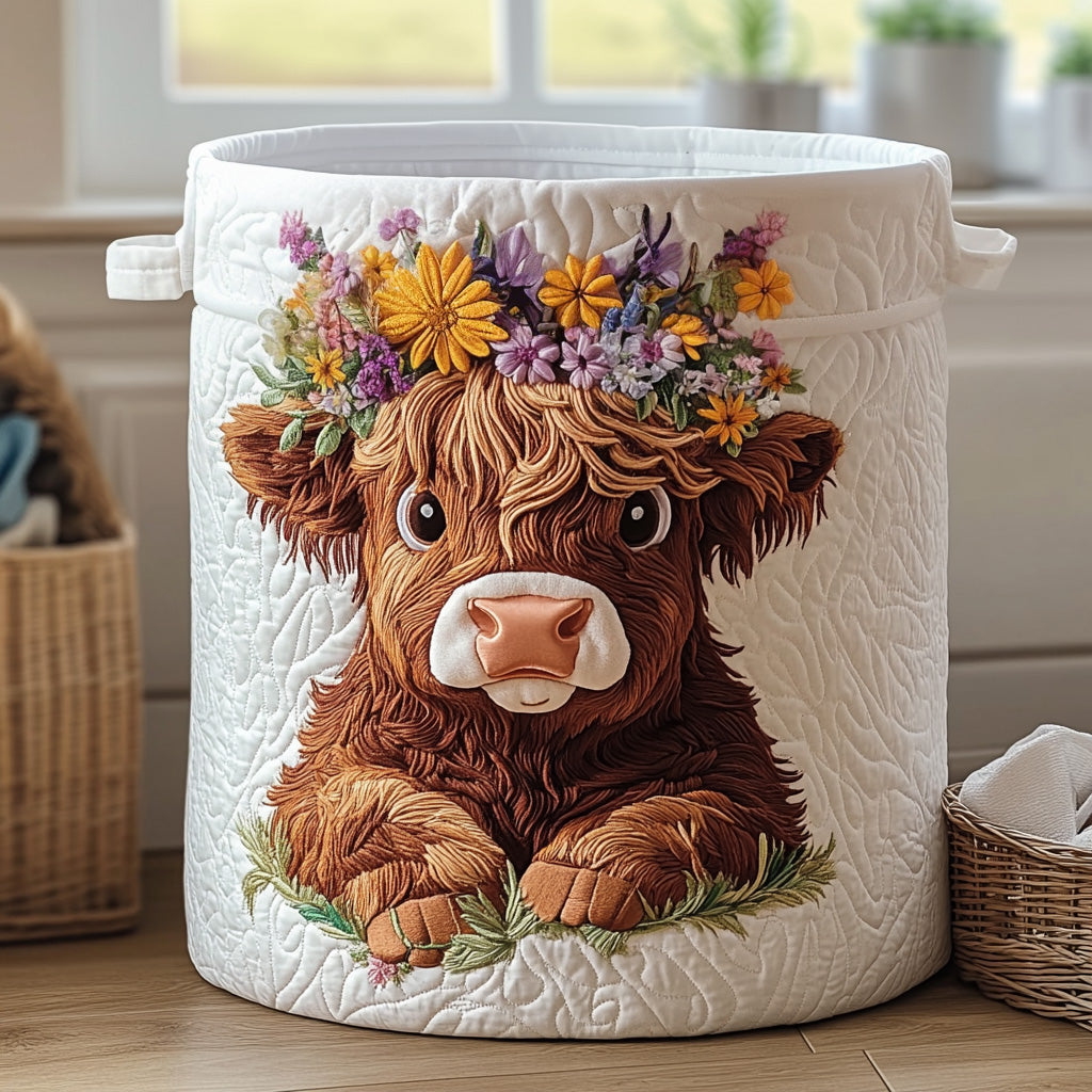 Betovering van de Hooglanden | Handgemaakte Wasmand
