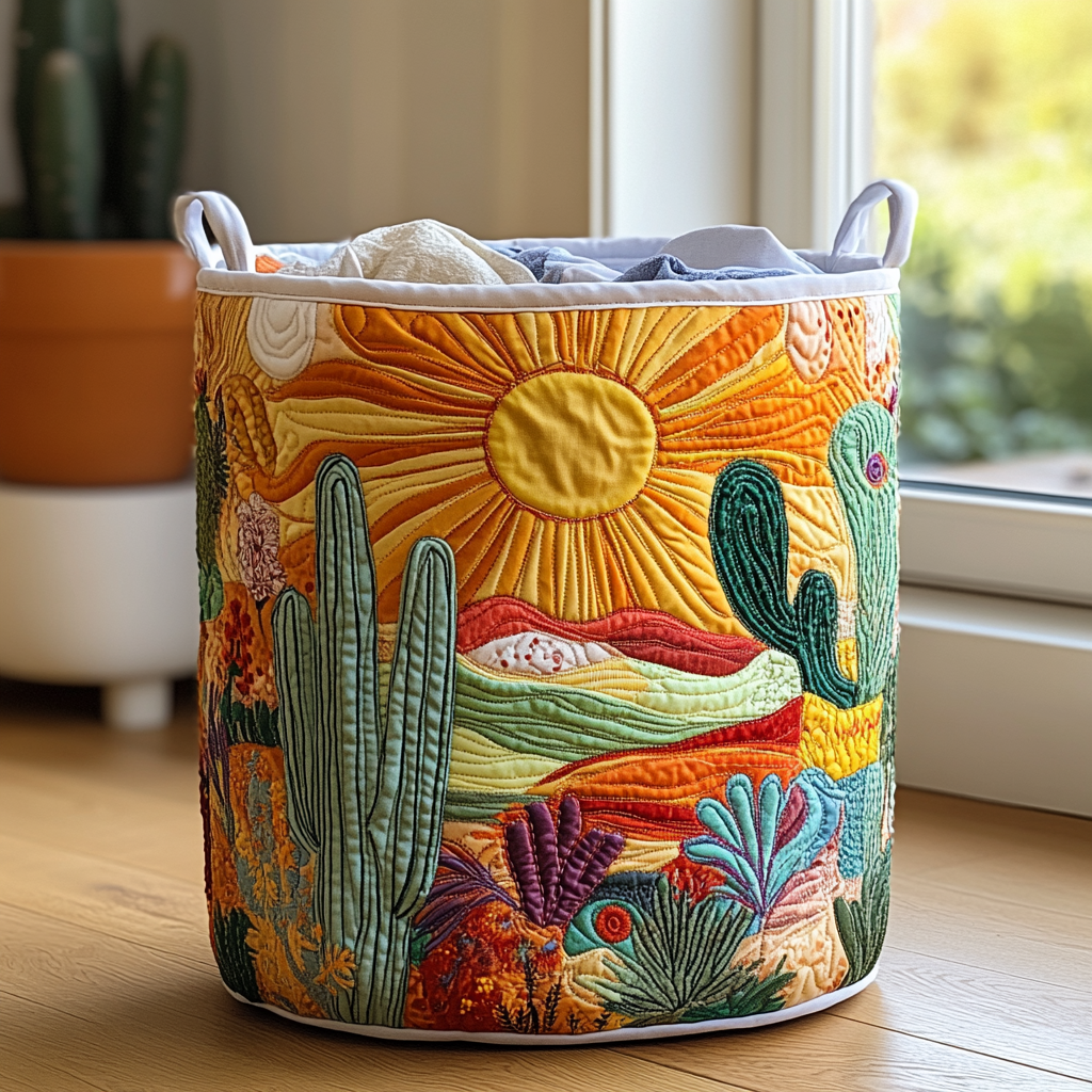 Stralende Zon | Handgemaakte Wasmand
