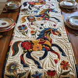 Gequilte Tafelkleed - Galloperend Paard