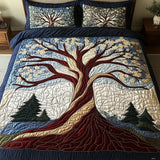 3-delig quiltbedset - Harmonie van het Bos