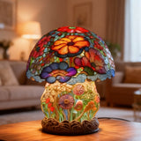 GARDENLUXE | Kleurrijke bloemtafel lamp