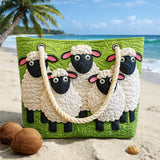 Handgemaakte Strandtas | Cielo de Ovejas