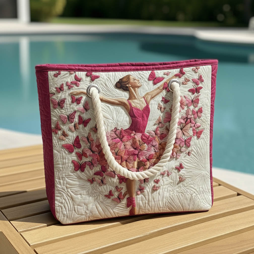 Handgemaakte Strandtas | Ballerina