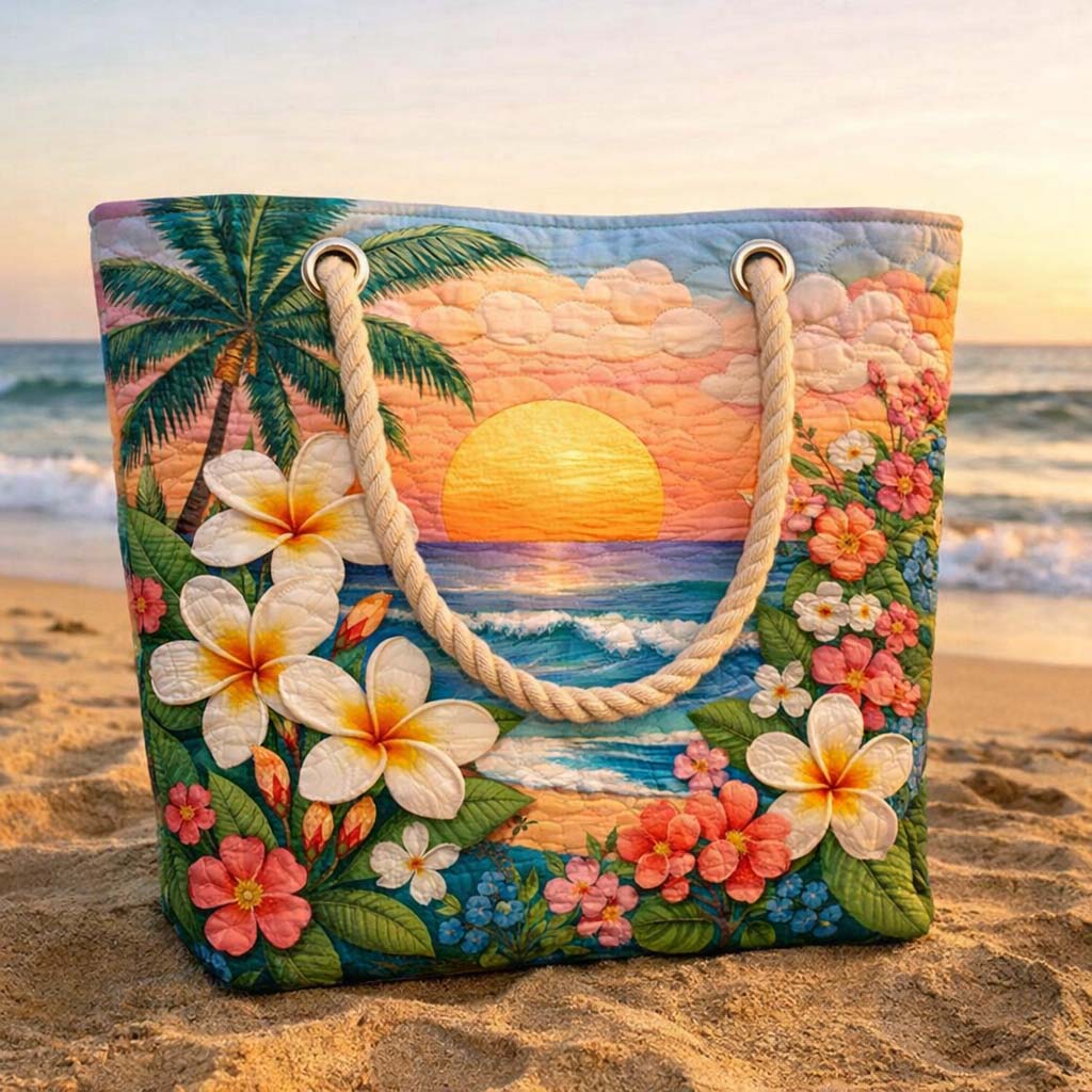 Handgemaakt Strandtasje | Tropische Bries