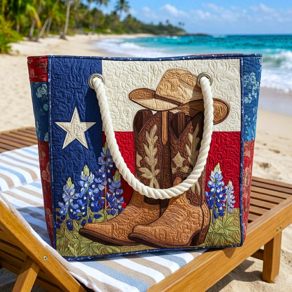 Handgemaakte Strandtas | Trots van Texas