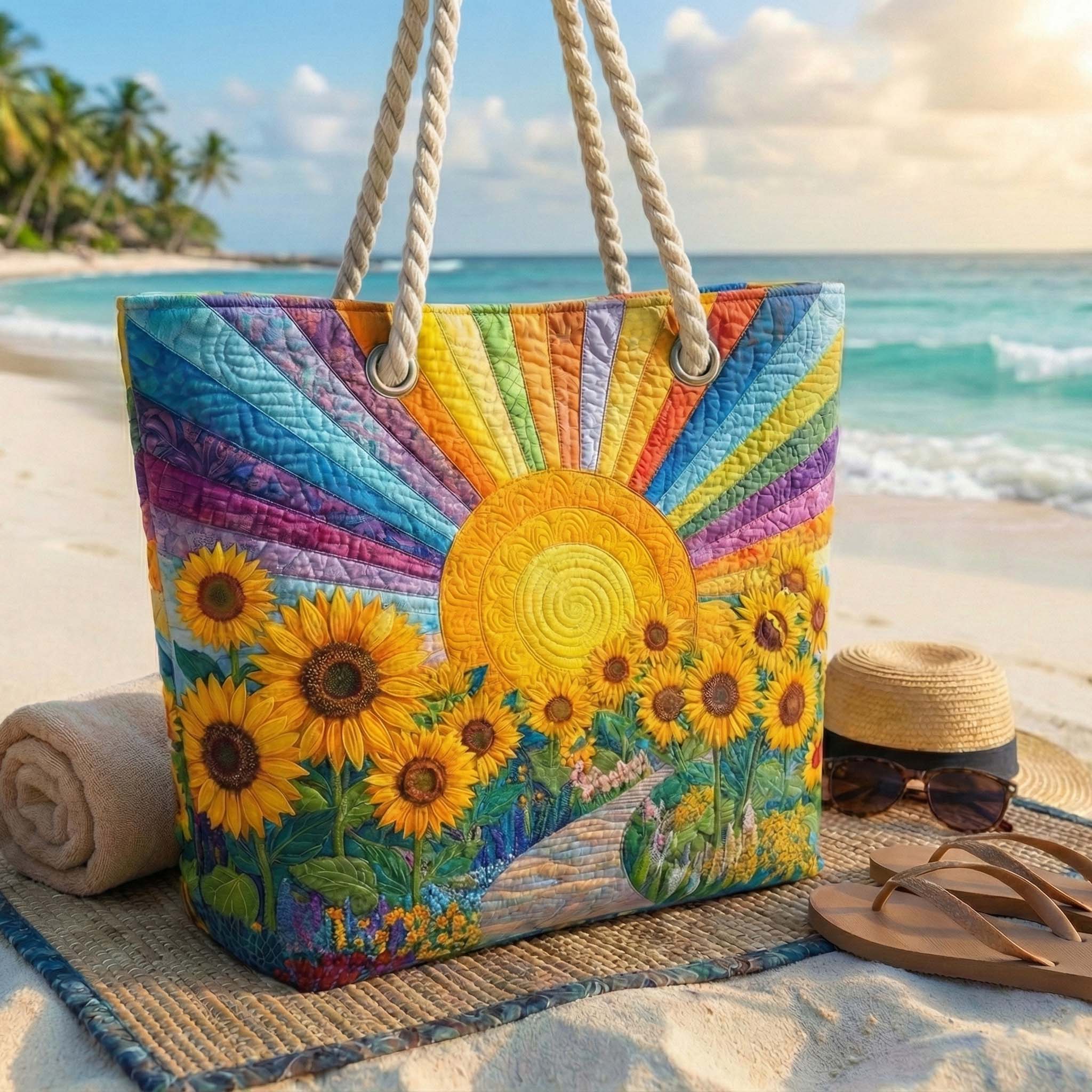 Handgemaakte Strandtas | Zonneboog