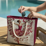 Handgemaakte Strandtas | Ballerina