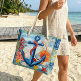 Handgemaakte Strandtas | Maritieme Anker