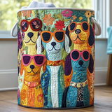 Gelukkige Honden | Handgemaakte Wasmand