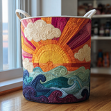 Stralende Zon | Handgemaakte Wasmand