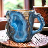 Minerale glazen kopjes voor koffie