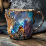 Minerale glazen kopjes voor koffie