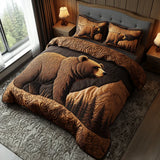 3-delige gestoffeerde bedset - Wilde Paden