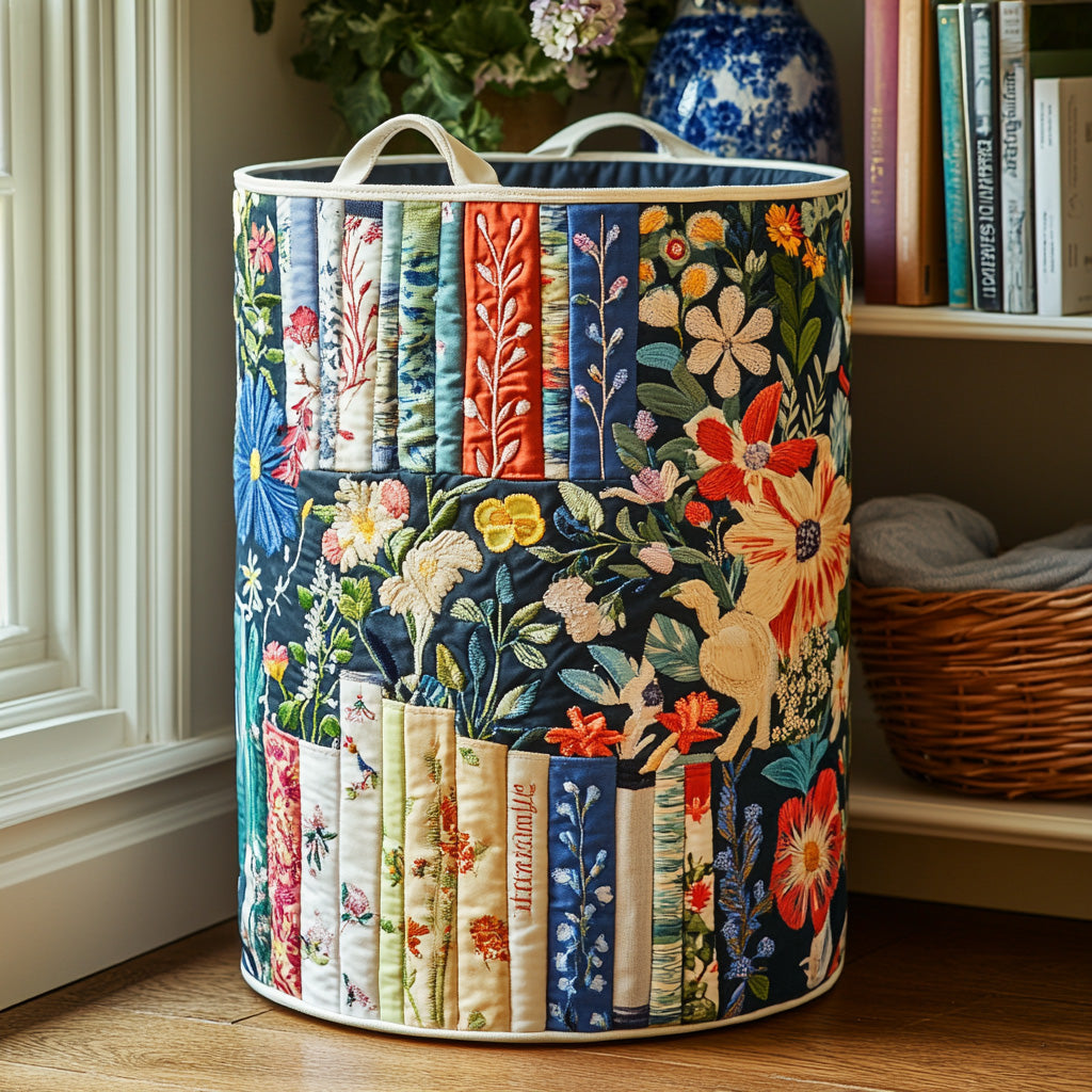 Literair Tuin | Handgemaakte Wasmand