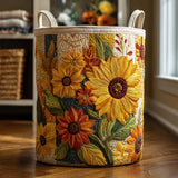 Zonnebloem Droom | Gewatteerde Wasmand