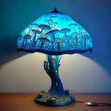 BLUEAURA | Blauwe bureaulamp met een mystieke uitstraling