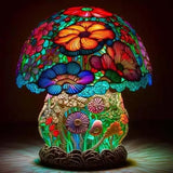 GARDENLUXE | Kleurrijke bloemtafel lamp